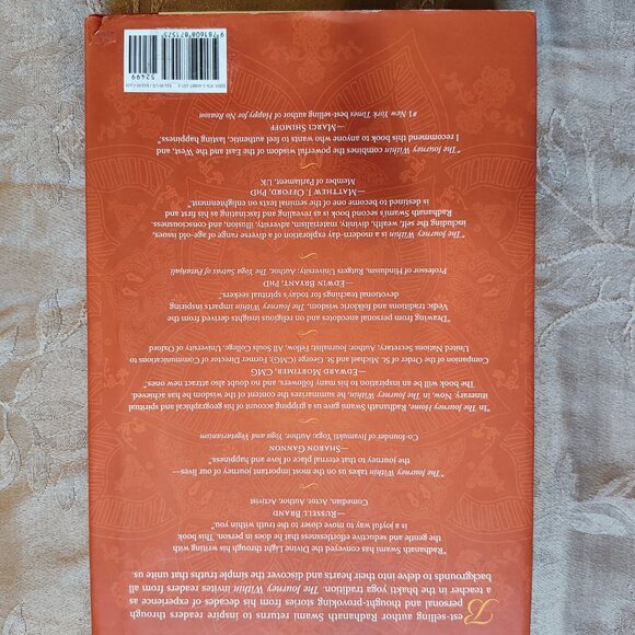 The Journey Within by Radhanath Swami, Hardcover, Used - Picture 3 of 11